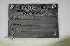 Used Henschel FM 250 Liter High Intensity Mixer